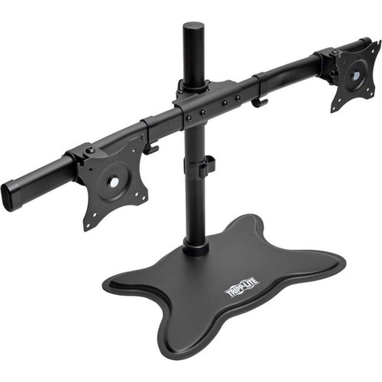 Tripp Lite Dual-Monitor Desktop Mount Stand for 13 to 27 Flat-Screen Displays - Up to 27 Screen Support - 2359 kg Load Capacity - DDR1327SDD