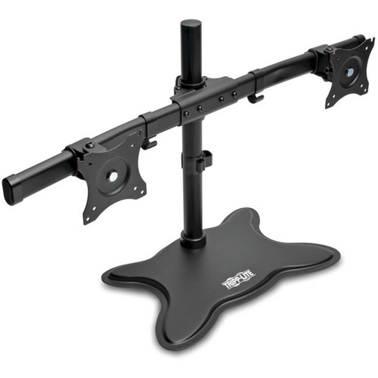 Tripp Lite Dual-Monitor Desktop Mount Stand for 13 to 27 Flat-Screen Displays - Up to 27 Screen Support - 2359 kg Load Capacity - DDR1327SDD