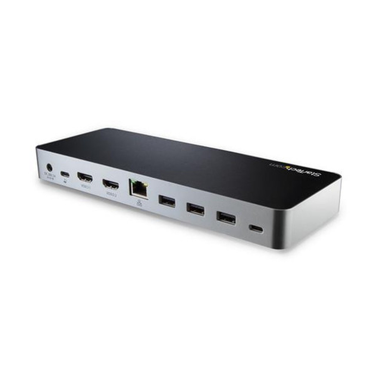 StarTechcom Dual Monitor USB-C Laptop Docking Station - 4K HDMI DVI via Adapter 5xUSB 30 Ports 60W PD - USB C Dock for Windows - MST30C2HHPD