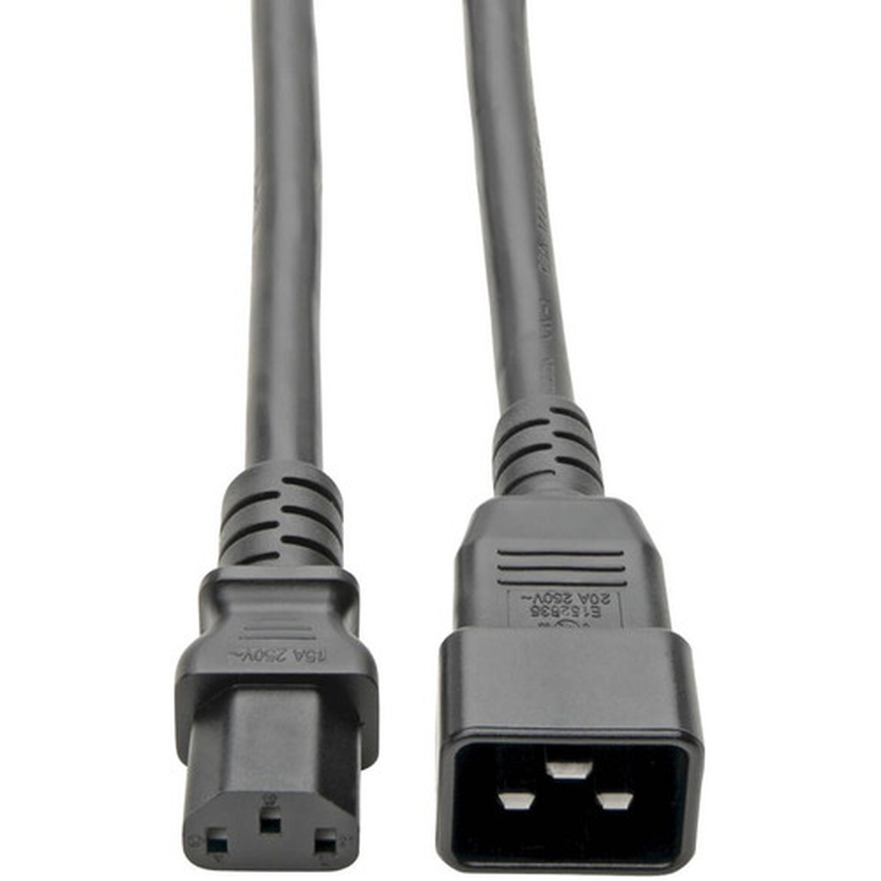 Tripp Lite 7ft PDU Power Cord Cable C13 to C20 Heavy Duty 15A 12AWG 7 - 230V AC213m P032-007