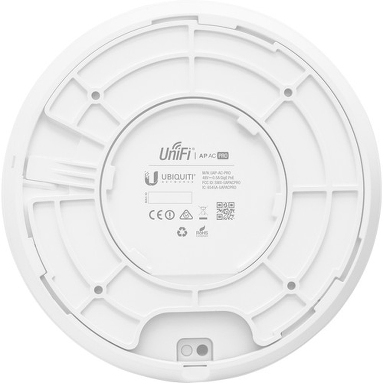 Ubiquiti UniFi UAP-AC-PRO IEEE 80211ac 127 Gbits Wireless Access Point - 240 GHz 5 GHz - MIMO Technology - 2 x Network RJ-45 - UAP-AC-PRO-5