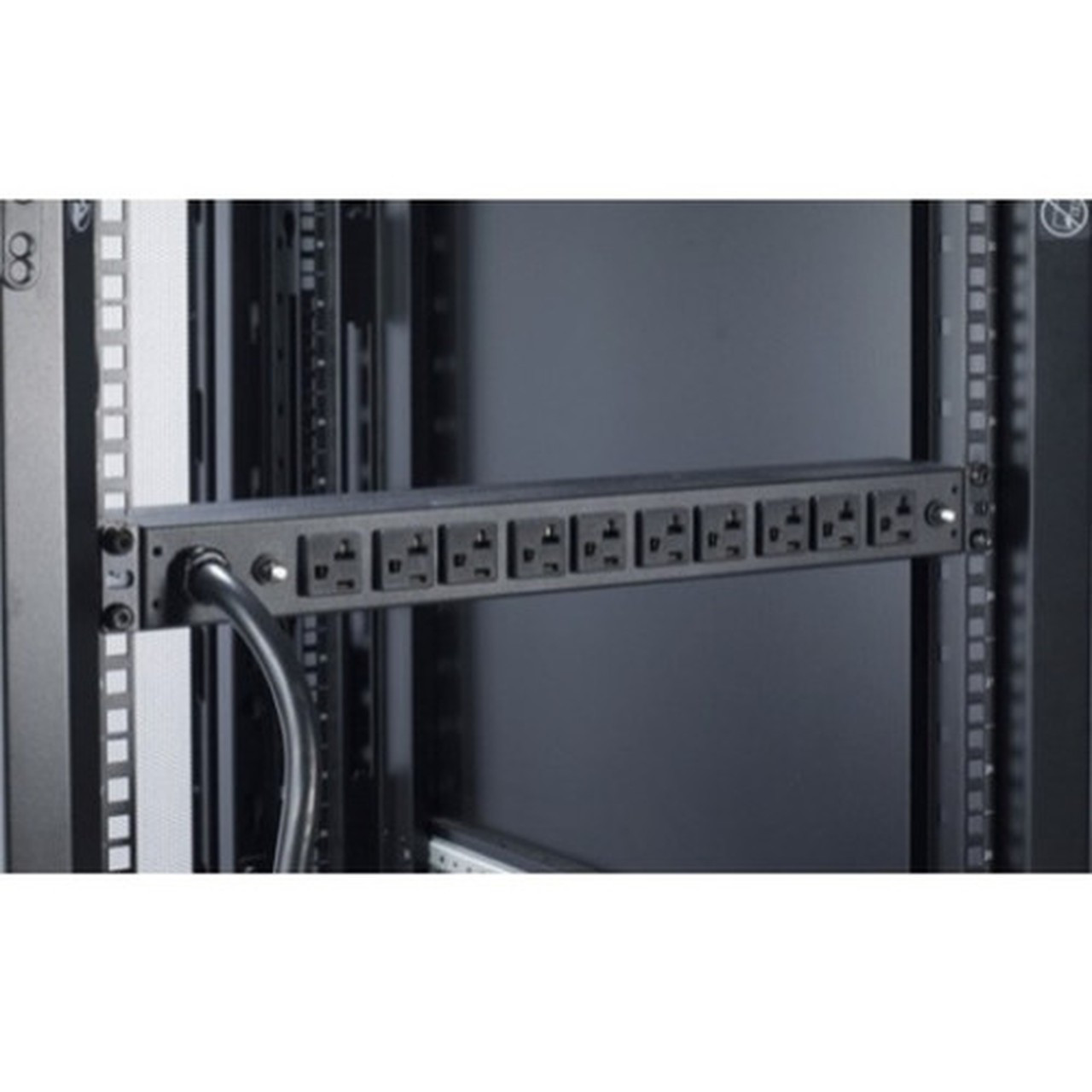 APC Basic Rack 288kVA PDU - 10 x NEMA 5-20R - 288kVA - 1U 19 Rack-mountable AP9560