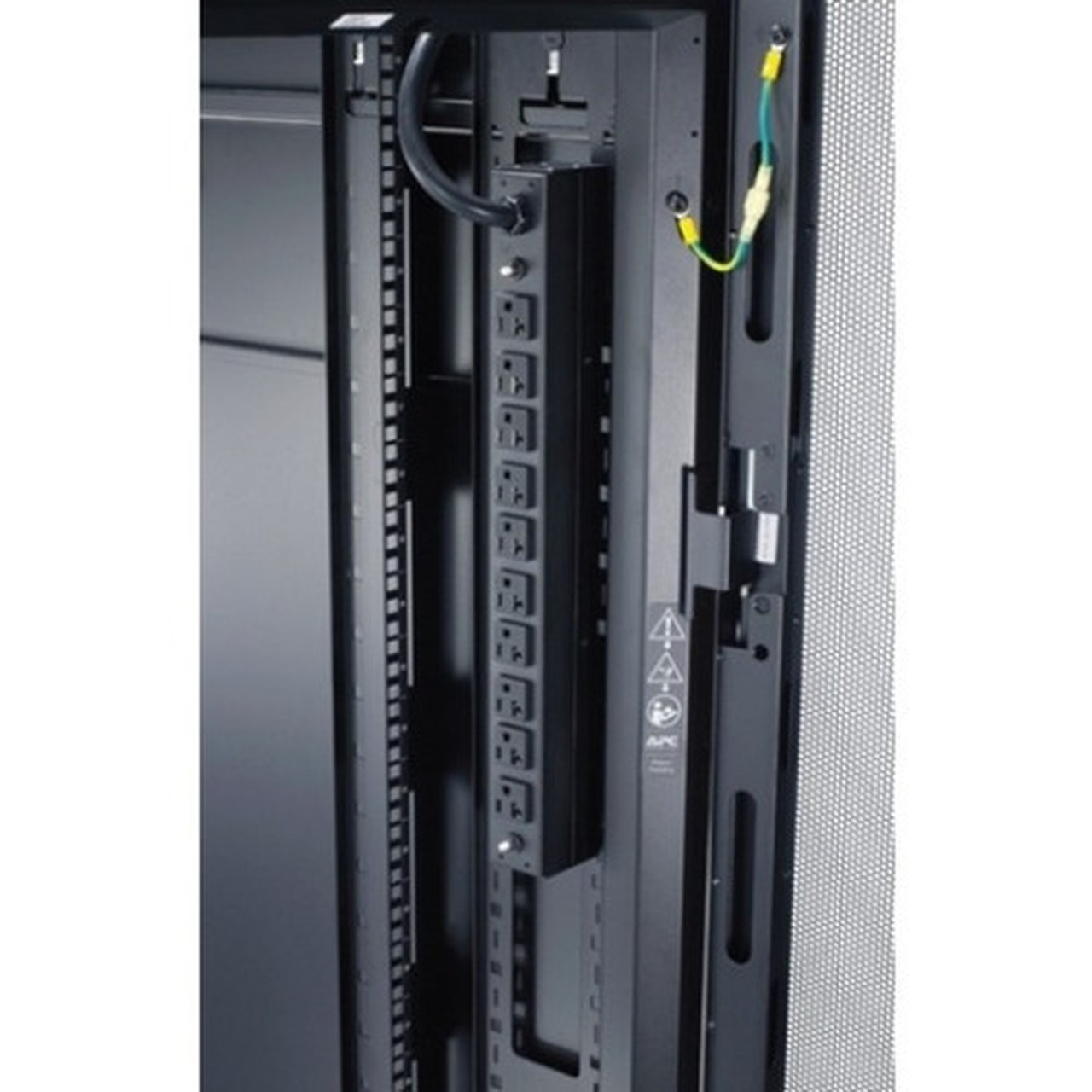 APC Basic Rack 288kVA PDU - 10 x NEMA 5-20R - 288kVA - 1U 19 Rack-mountable AP9560