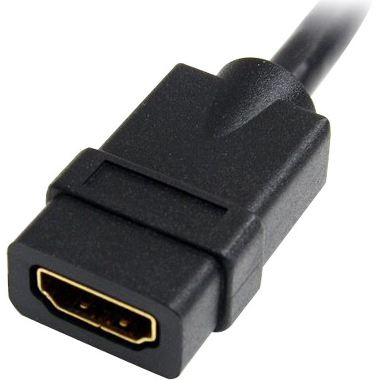 StarTechcom 6in High Speed HDMI Port Saver Cable MF - Ultra HD 4k x 2k HDMI Cable - HDMI - 6 - 1 x HDMI Female - 1 x HDMI Male - HDMIEXTAA6IN
