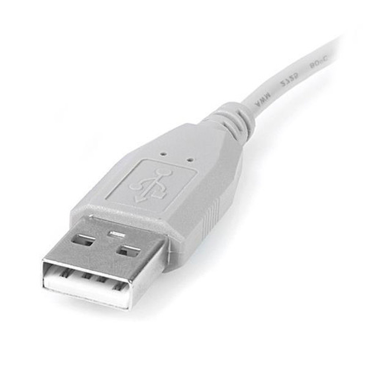 StarTechcom 6in Mini USB 20 Cable - A to Mini B - Type A Male USB - Mini Type B Male USB - 6 - Gray USB2HABM6IN