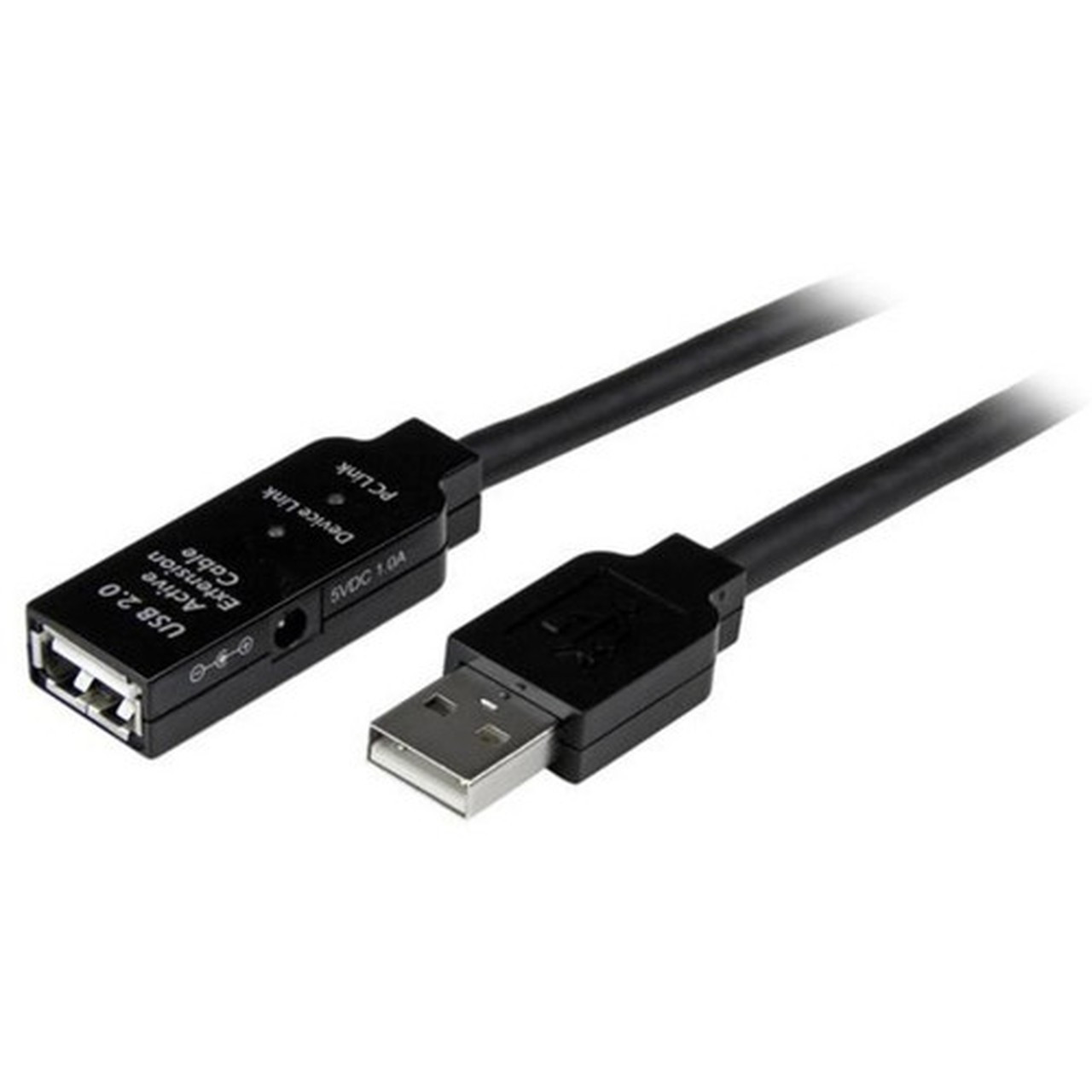 StarTechcom 5m USB 20 Active Extension Cable - MF - 164 ft USB Data Transfer Cable - First End 1 x Type A Male USB - Second End USB2AAEXT5M