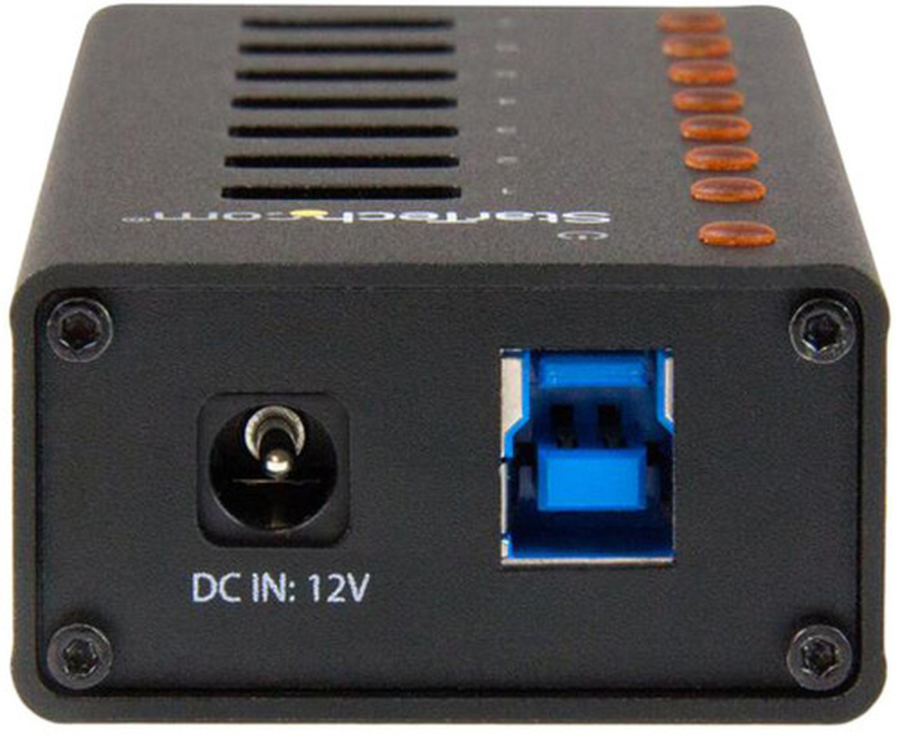 StarTechcom 7 Port USB 30 Hub - Desktop or Wall-mountable Metal Enclosure - USB - External - 7 USB Ports - 7 USB 30 Ports ST7300U3M