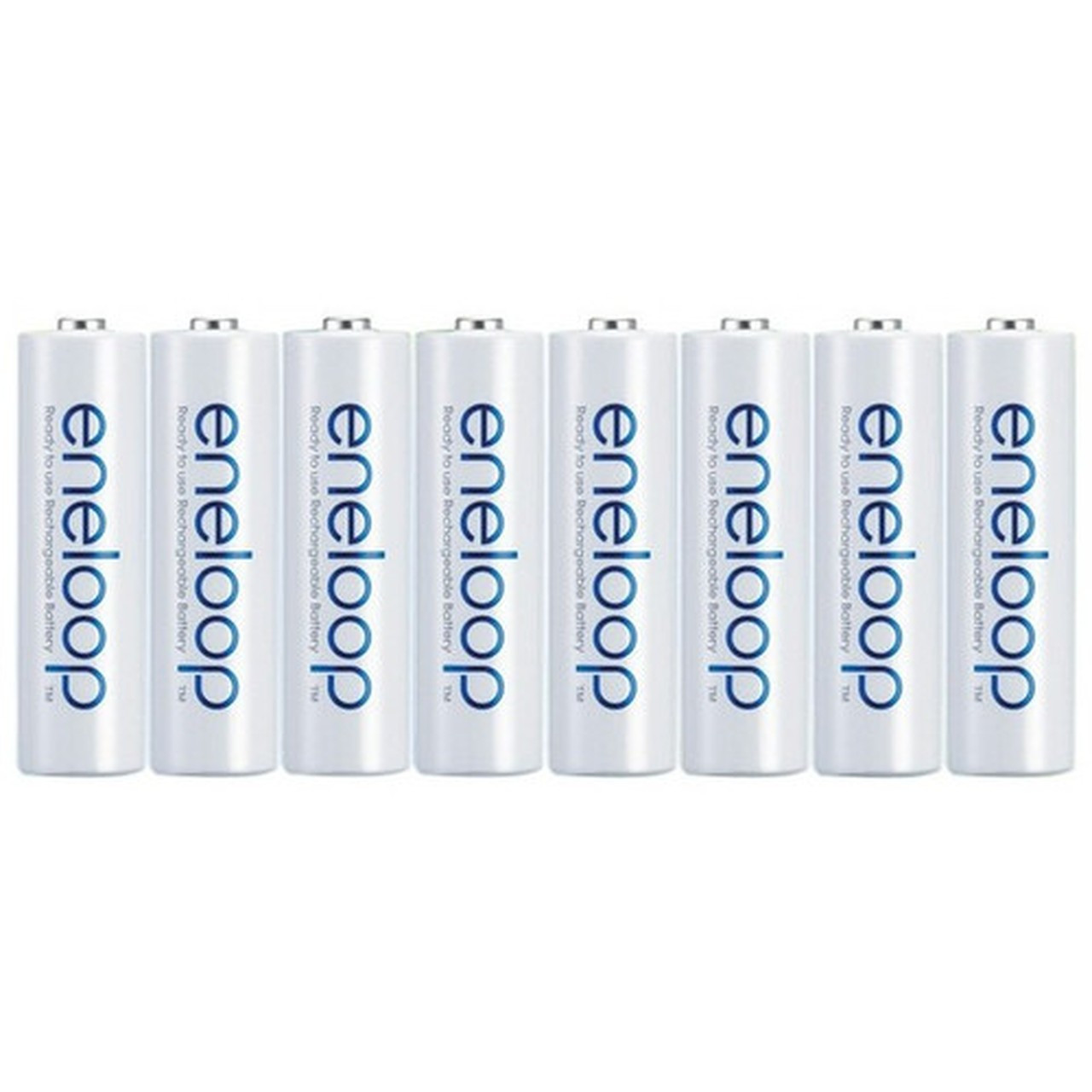 Panasonic BK3MCCA8BF Eneloop Battery - For Multipurpose - Battery Rechargeable - AA - 12 V DC - 2000 mAh - Nickel Metal Hydride - 8  BK3MCCA8BF