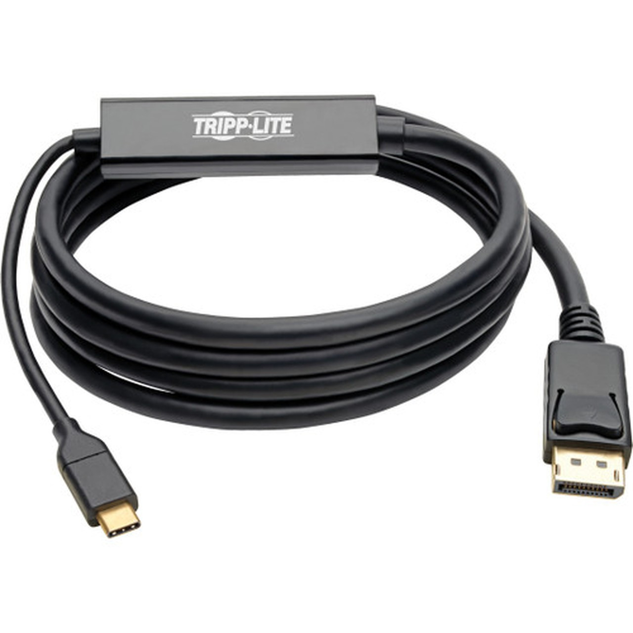 Tripp Lite USB-C to DisplayPort Cable 4K  60Hz Thunderbolt 3 6 ft - 6 ft DisplayPortUSB AV Cable for Smartphone Chromebook - U444-006-DP