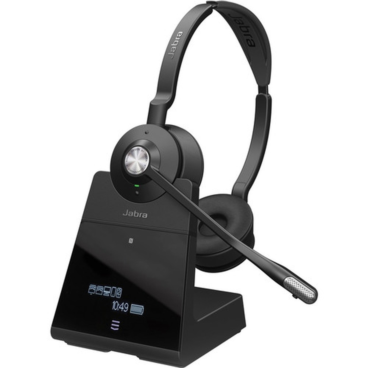 Jabra Engage 75 Stereo Headset - Stereo - Wireless - BluetoothDECT - 4921 ft - 40 Hz - 16 kHz - Over-the-head - Binaural - Electret 9559-583-125