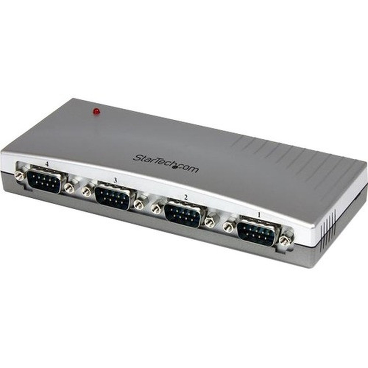 StarTechcom USB to Serial Adapter Hub - 4 Port - Bus Powered - DB9 9-pin - USB Serial - FTDI USB to Serial Adapter - 1 x 4-pin Type ICUSB2324