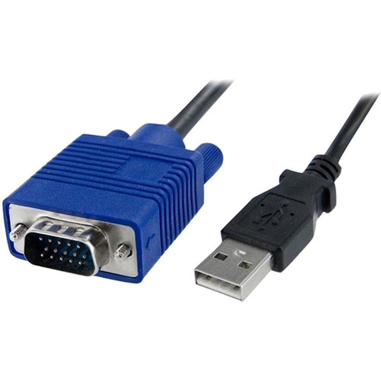 StarTechcom USB Crash Cart Adapter - File Transfer  Video - Portable Server Room Laptop to KVM Console Crash Cart NOTECONS02 - KVM NOTECONS02