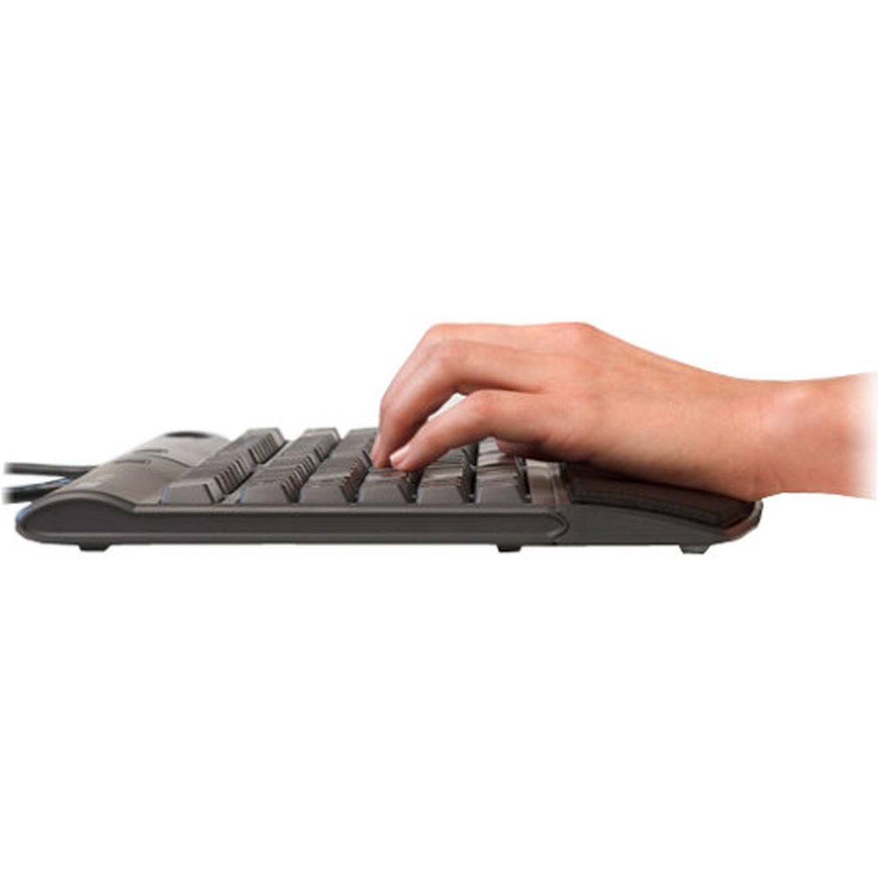 Kinesis Freestyle2 Blue Bluetooth Multichanneltrade Keyboard For Pc - Wireless Connectivity - Bluetooth - English US - Mac PC - KB800PB-BT