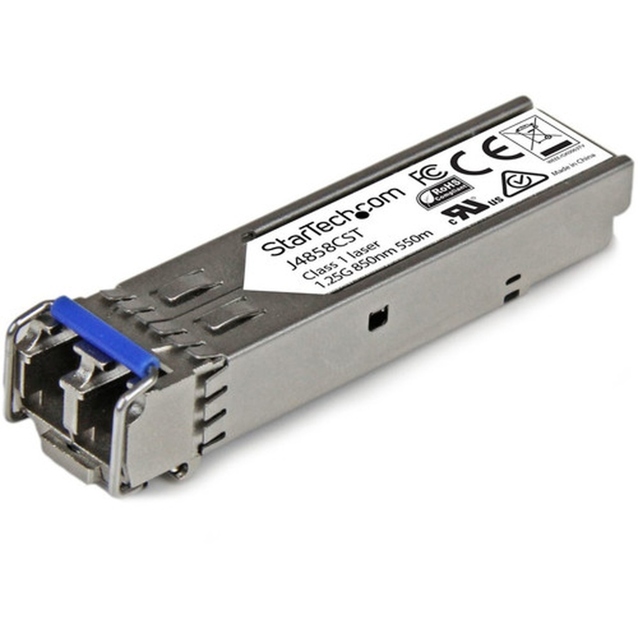 StarTechcom Gigabit Fiber SFP Transceiver Module - HP J4858C Compatible - MM LC with DDM - 550m 1804 ft - 1000Base-SX - For Optical J4858CST