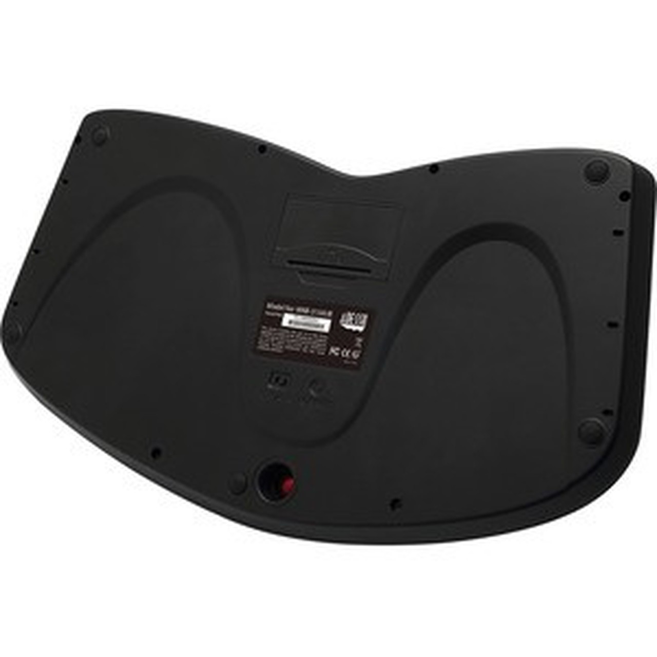 Adesso Tru-Form Media 3150 - 24 GHz Wireless Ergo Trackball Keyboard - Wireless Connectivity - RF - USB 20 Interface - 87 Scroll - - WKB-3150UB