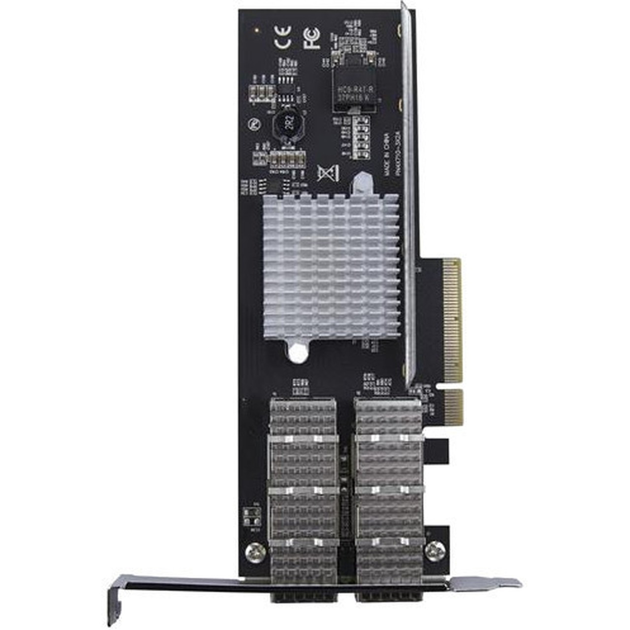 StarTechcom Dual-Port QSFP Server NIC Card - PCI Express - Intel Chip - PCI Express x8 - 2 Ports - Optical Fiber PEX40GQSFDPI