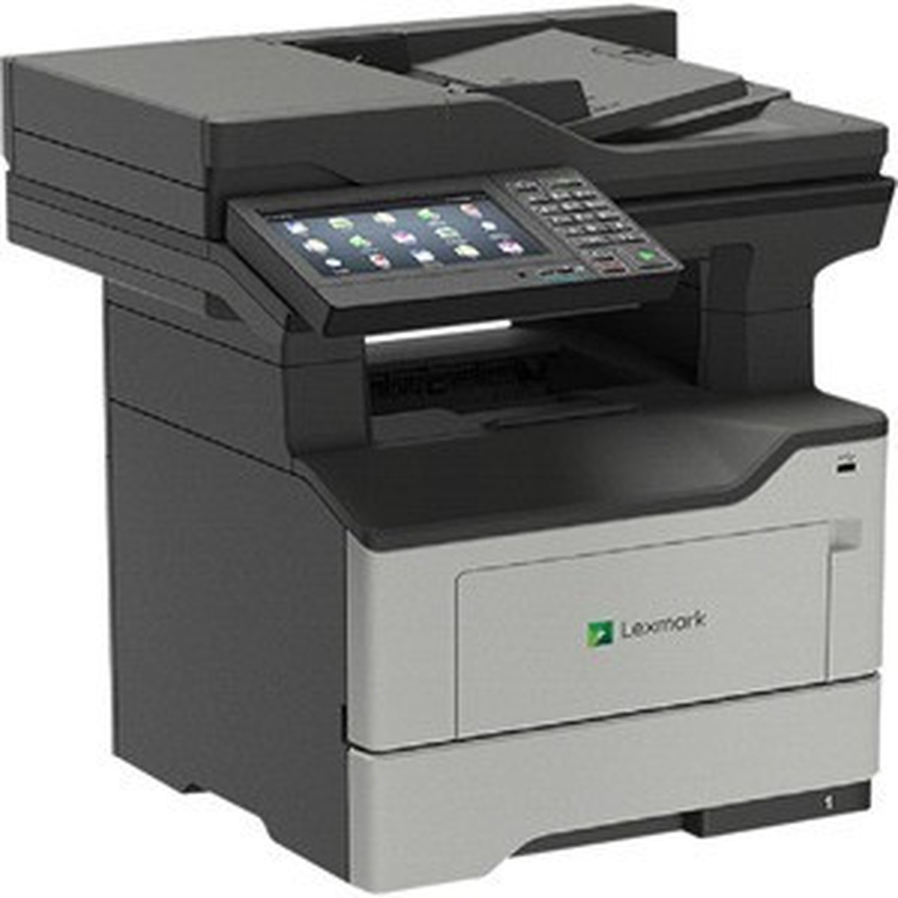 Lexmark MX620 MX622ade Laser Multifunction Printer - Monochrome - CopierFaxPrinterScanner - 50 ppm Mono Print - 1200 x 1200 dpi - - 36S0900