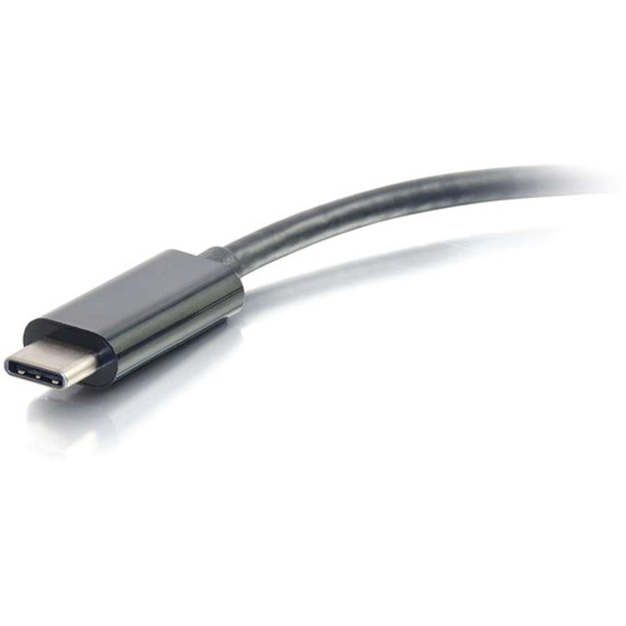 C2G USB C Ethernet Adapter with Power - Black - USB 31 Type C - 1 Ports - 1 - Twisted Pair 29749