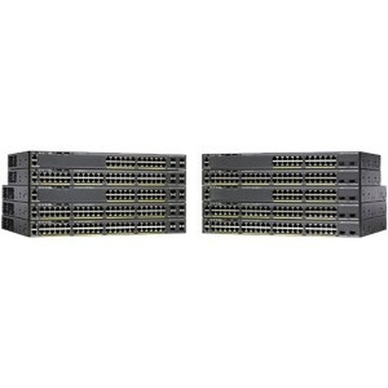 Cisco Catalyst 2960X-48LPS-L Ethernet Switch - Refurbished - Manageable - Modular - 2 Layer Supported - Rack-mountable - Lifetime WS-C2960X48LPSL-RF