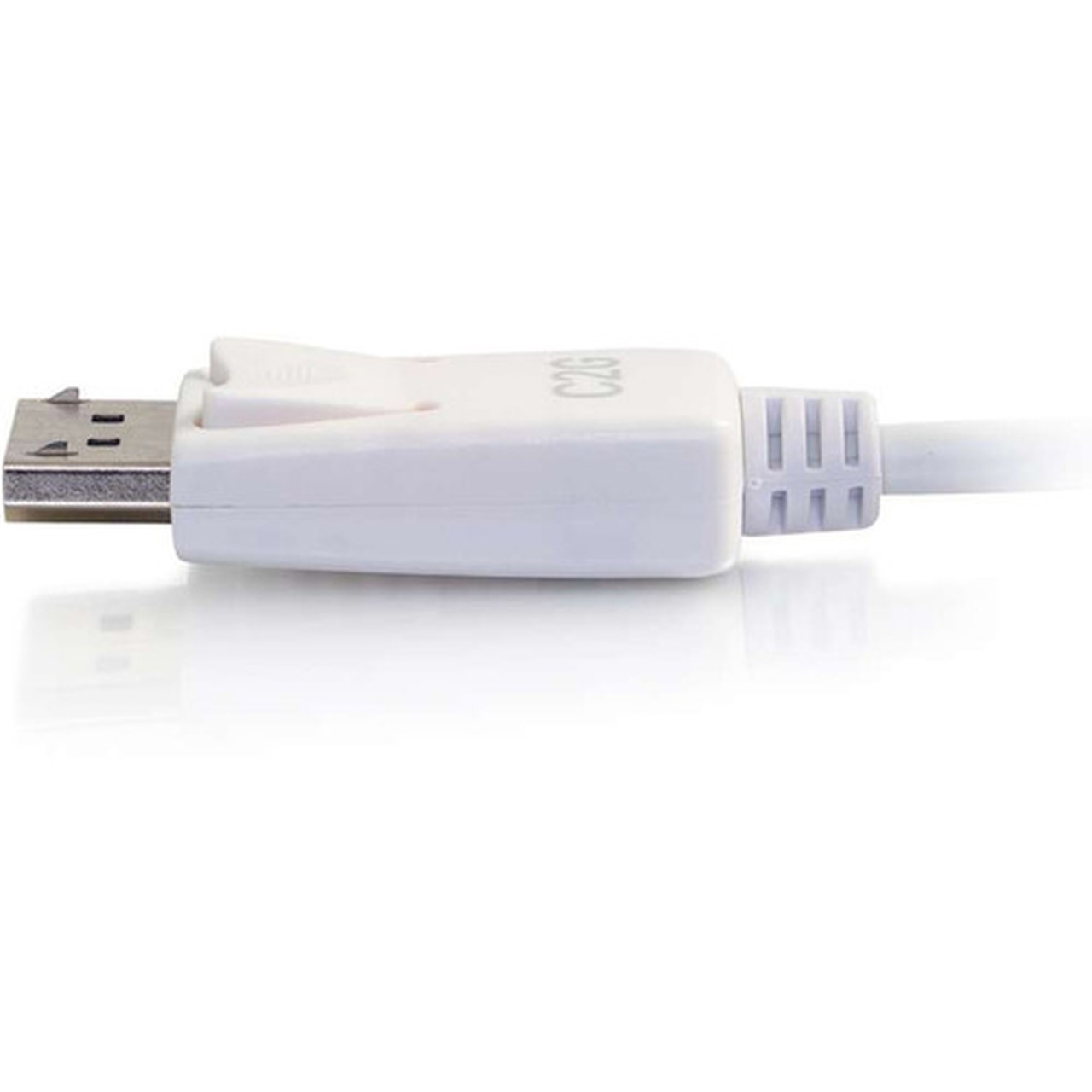 C2G 9ft USB C to DisplayPort 4K Cable White - 9 ft DisplayPortUSB AV Cable for AudioVideo Device Projector Notebook - First End 26881