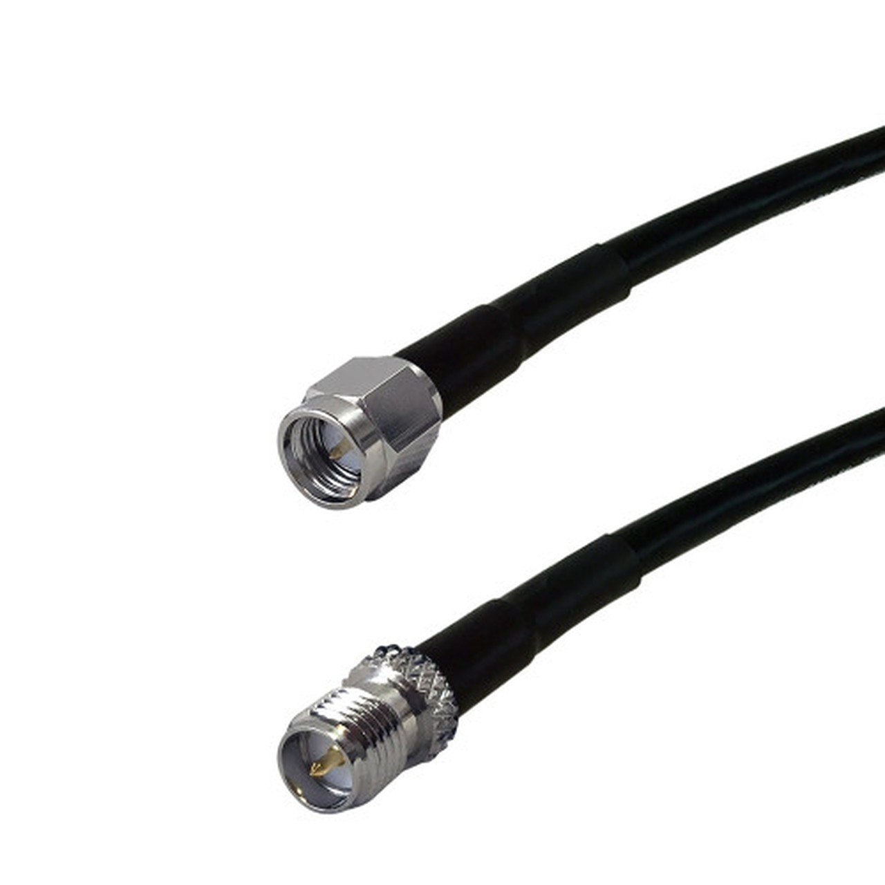 6 inch LMR-195 SMA Male to SMA-RP Reverse Polarity Female Cable FN-RF1-1013-005