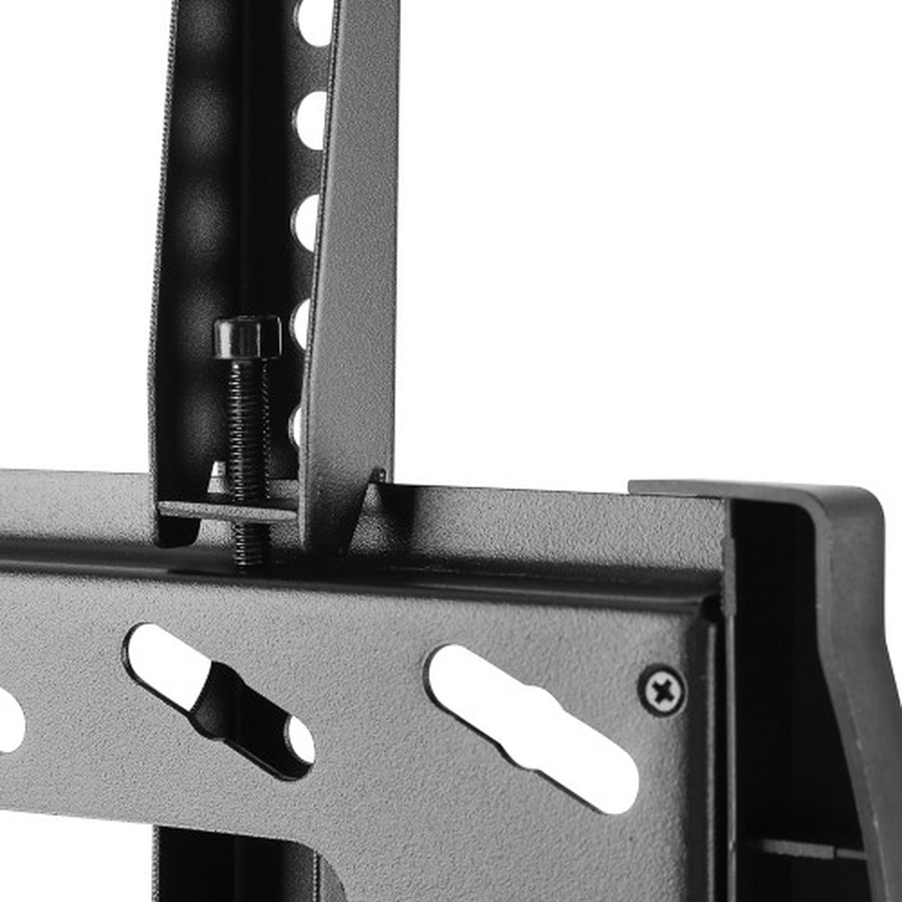 Fixed TV Wall Mount Bracket for Flat and Curved LCDLEDs -  Fits Sizes 32-55 inches - Maximum VESA 400x400 FN-MT-346-BK
