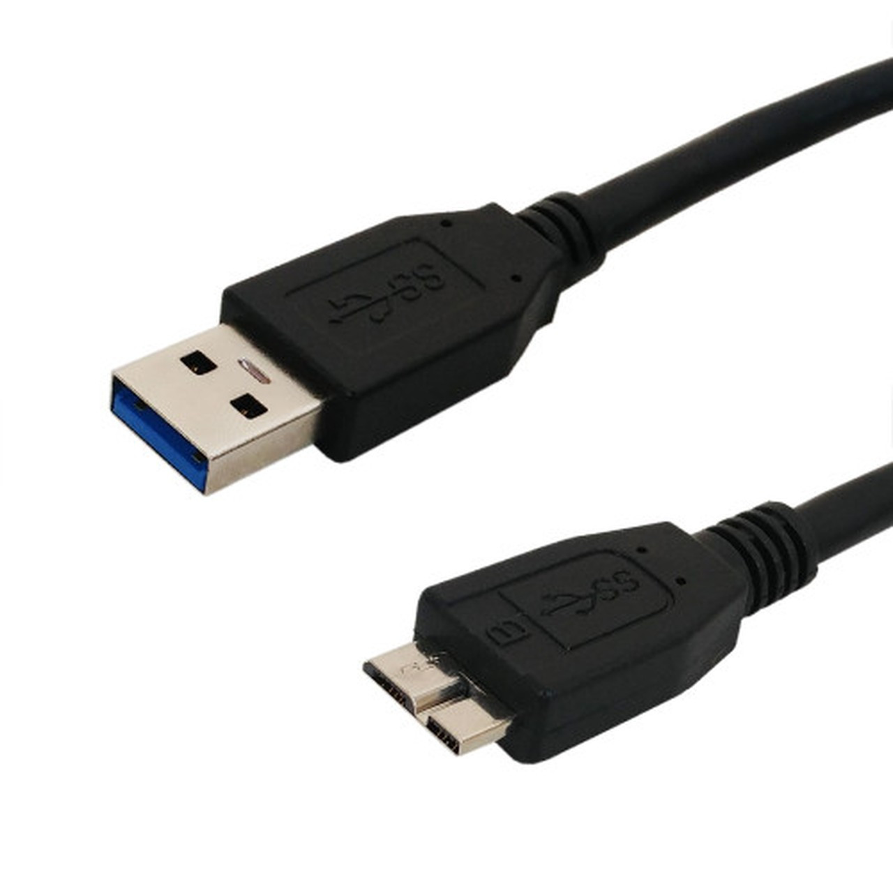 15ft USB 30 A male to micro-B male SuperSpeed cable - Black FN-USB-303-15
