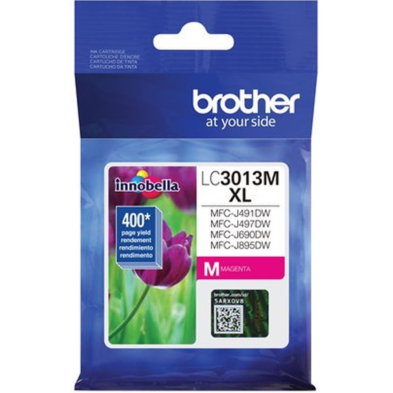 Brother Innobella LC3013MS Ink Cartridge - Magenta - Inkjet - High Yield - 400 Pages - 1 Each LC3013MS