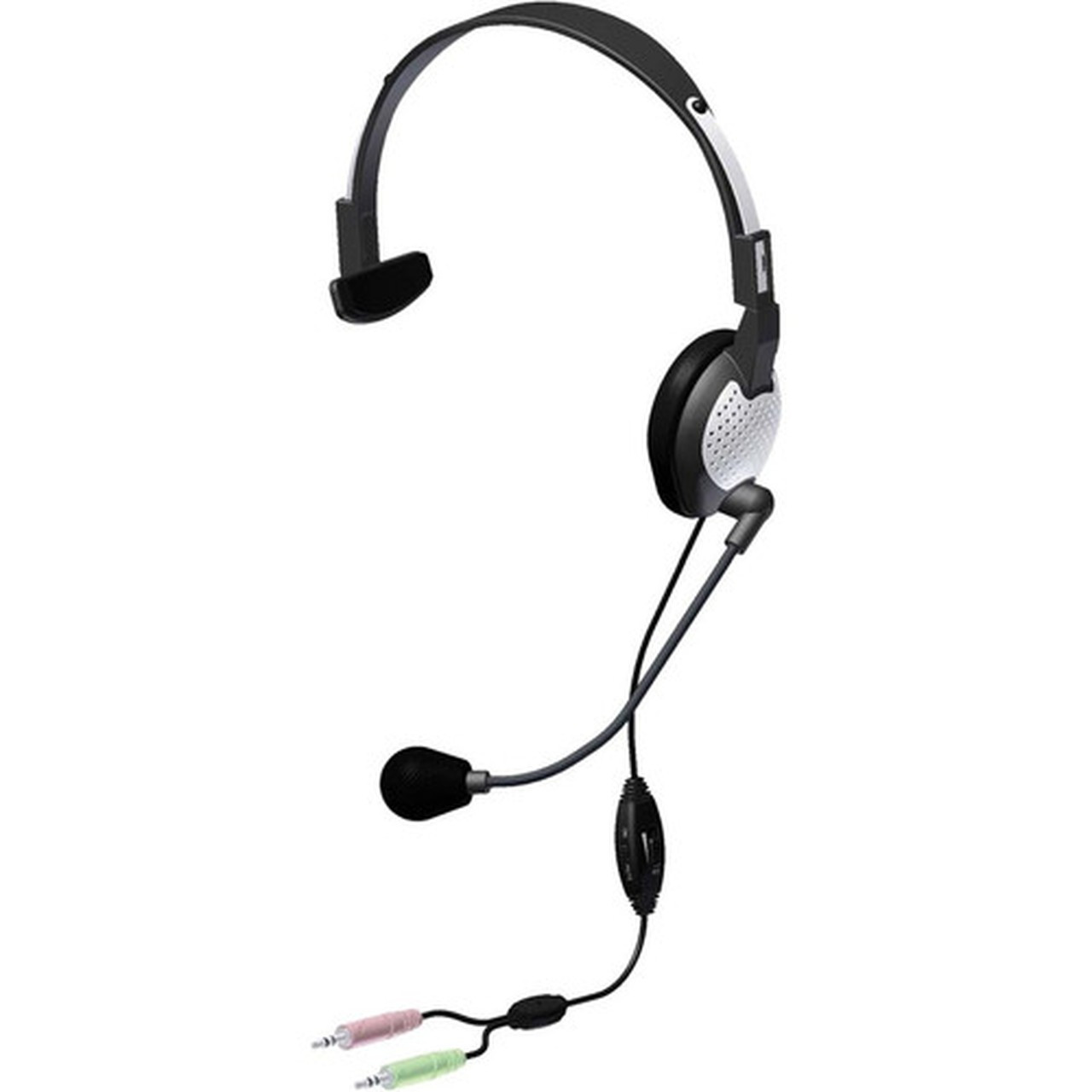 Andrea NC-181 VM USB On-Ear Mono Monaural Headset - Mono - USB - Wired - 32 Ohm - 50 Hz - 20 kHz - Over-the-head - Monaural - - 8 ft C1-1022300-50
