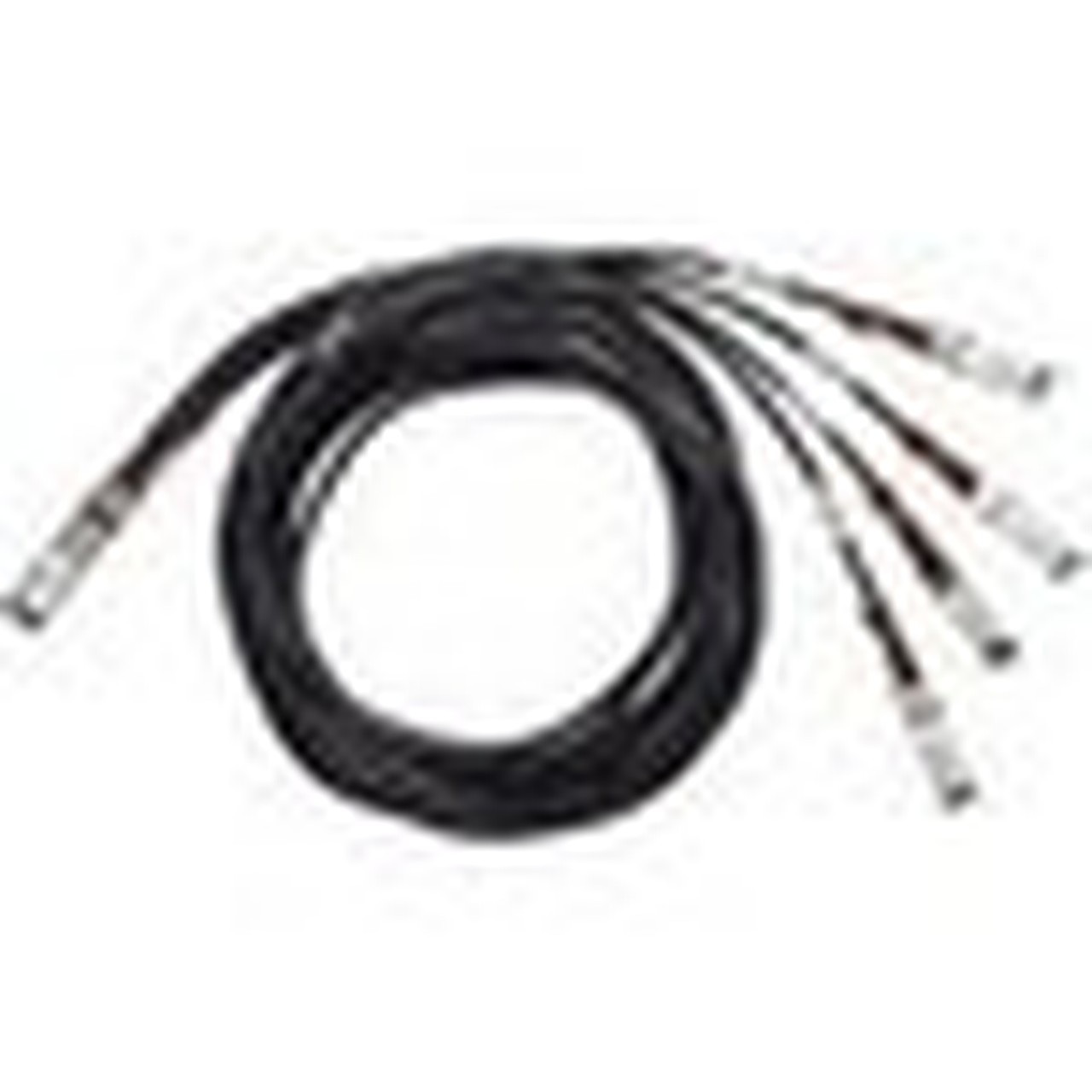 Axiom 100GBase QSFP to 4xSFP25G Passive Copper Splitter Cable 1-meter - 33 ft QSFPSFP Network Cable for Network Device Server - 1 QSFP-4SFP25G-CU1M-AX