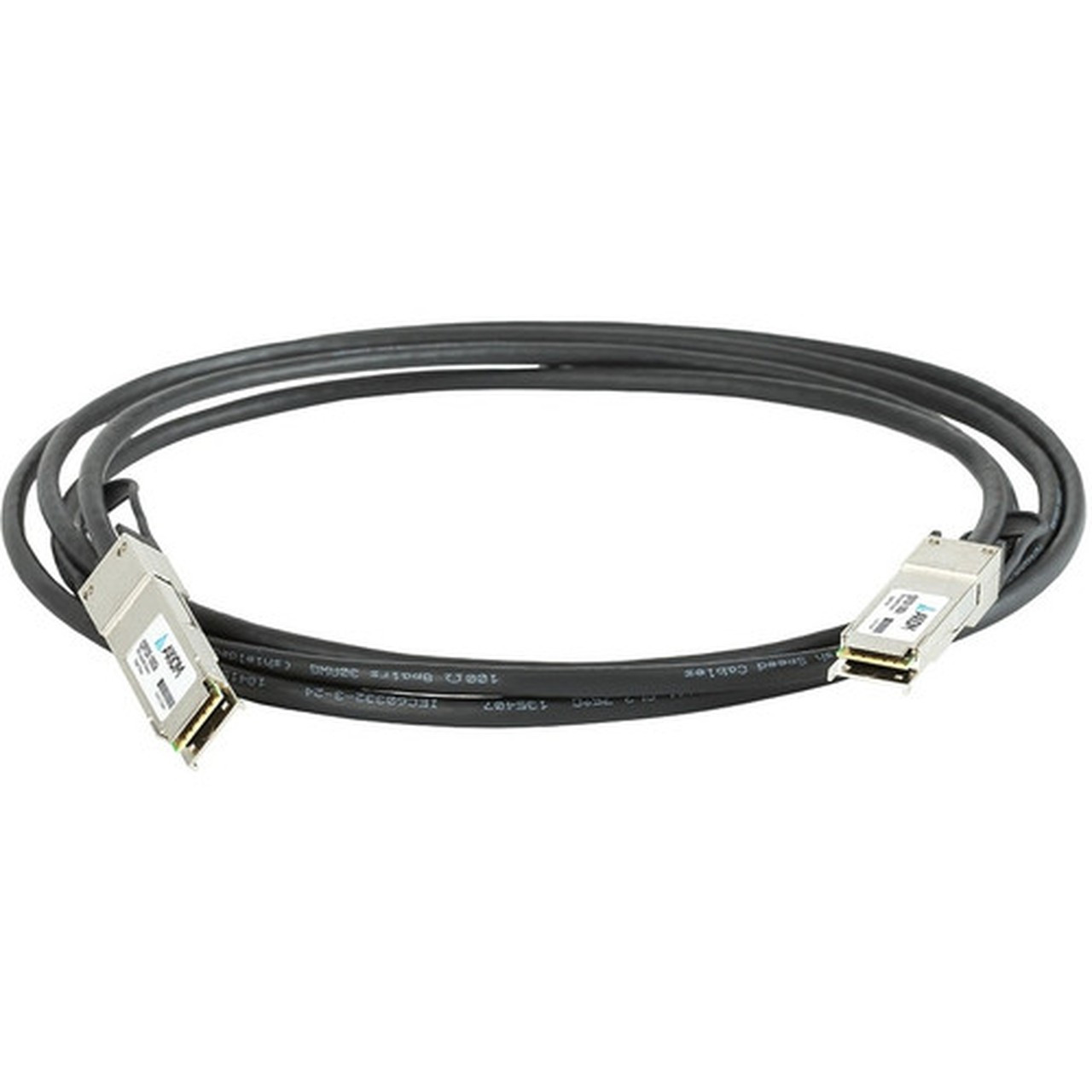 Axiom Twinaxial Network Cable - 66 ft Twinaxial Network Cable for Network Device - QSFP28 Male Network - QSFP28 Male Network - 100 - QFX-QSFP28-DAC-2M-AX