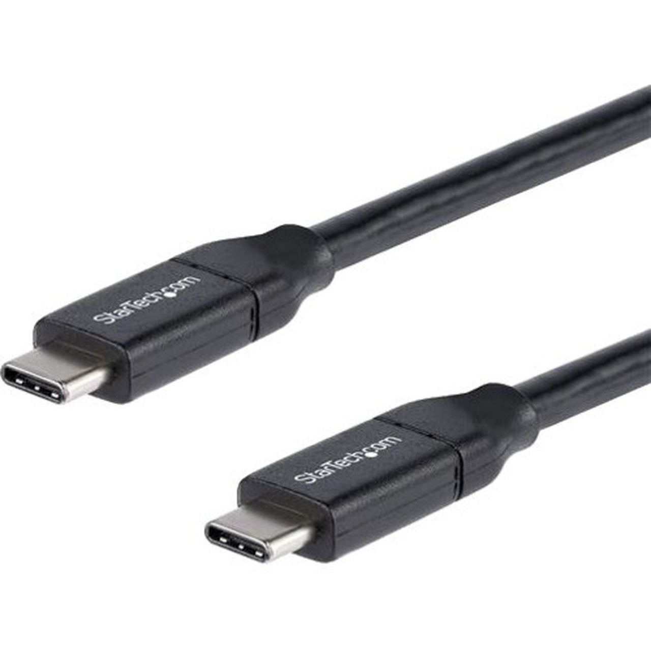 StarTechcom USB-C to USB-C Cable w 5A PD - MM - 05 m - USB 20 - USB-IF Certified - 16 ft Thunderbolt 3 Data Transfer Cable for - USB2C5C50CM
