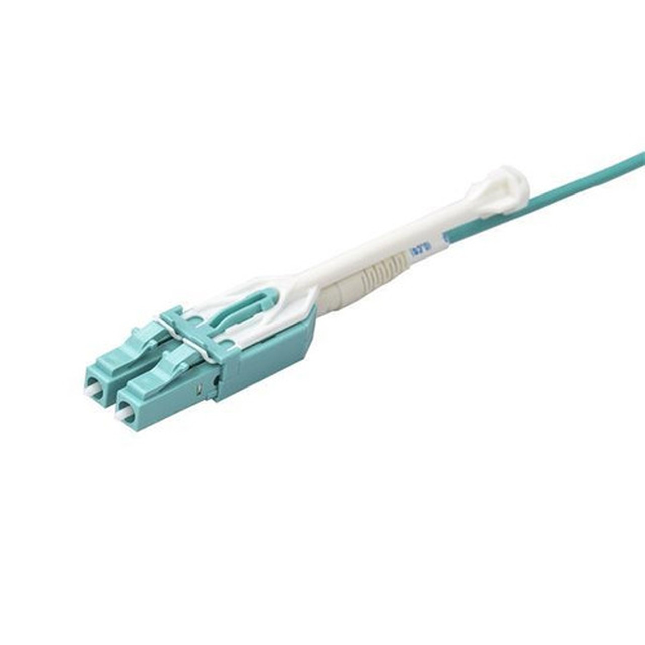 StarTechcom 5m 15 ft MPO  MTP to LC Breakout Cable - Plenum Rated Fiber Optic Cable - OM3 Multimode 40Gb - PushPull-Tab - Aqua - - MPO8LCPL5M