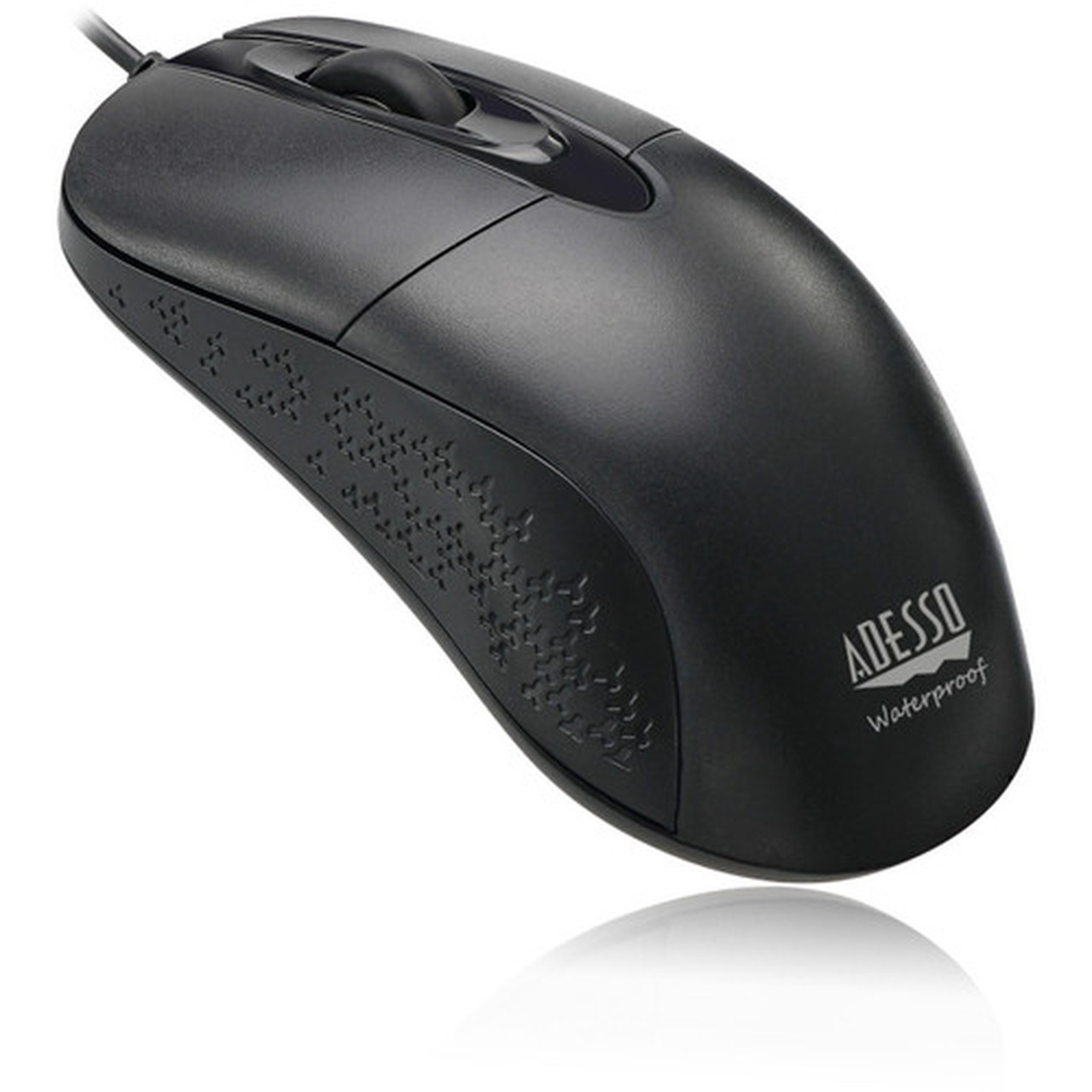 Adesso iMouse W4 - Waterproof Antimicrobial Optical Mouse - Optical - Cable - USB - 1000 dpi IMOUSE W4