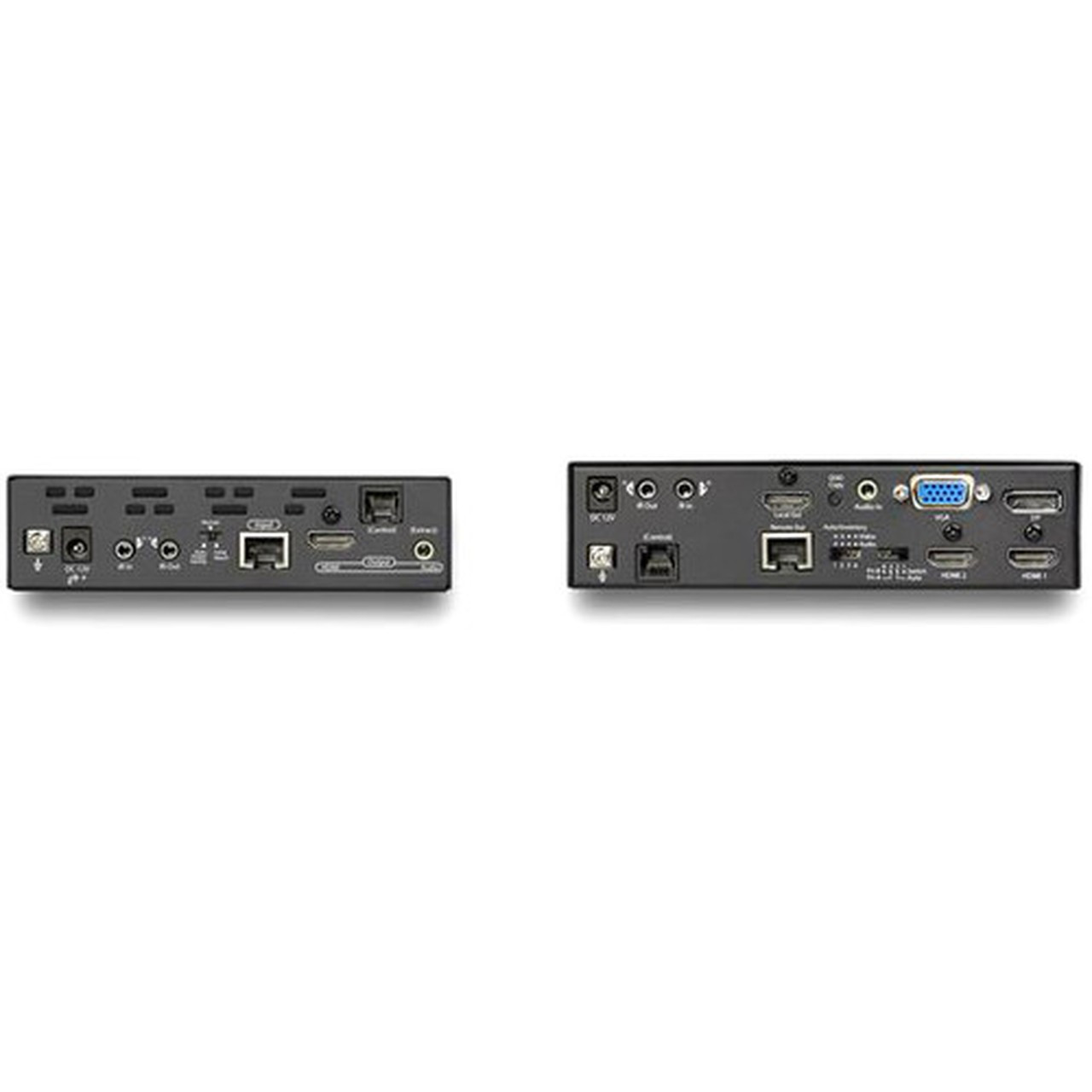 StarTechcom Multi-Input HDBaseT Extender Kit with Built-In Switch and Video Scaler - DisplayPort HDMI and VGA Over CAT6 or CAT5 - to ST121HDBTSC