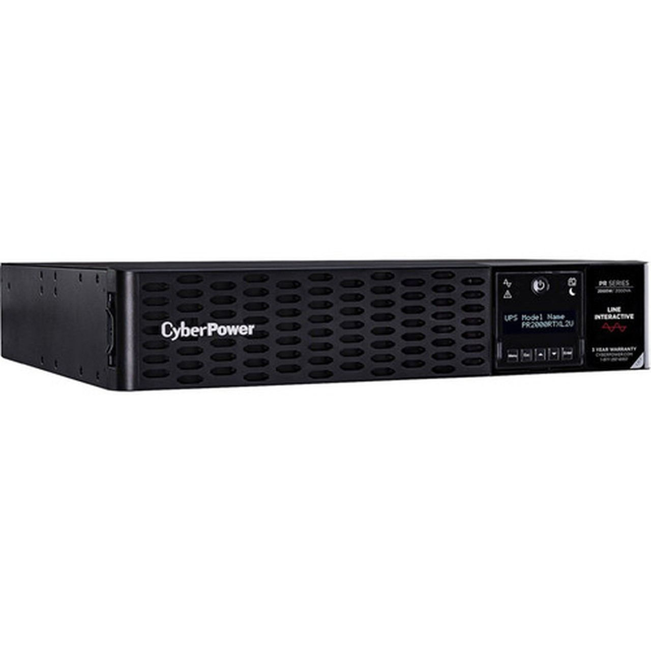 CyberPower Smart App PR2000RTXL2U 1000VA TowerRack Convertible UPS - 2U TowerRack Convertible - 3 Hour Recharge - 430 Minute - 120 PR2000RTXL2U