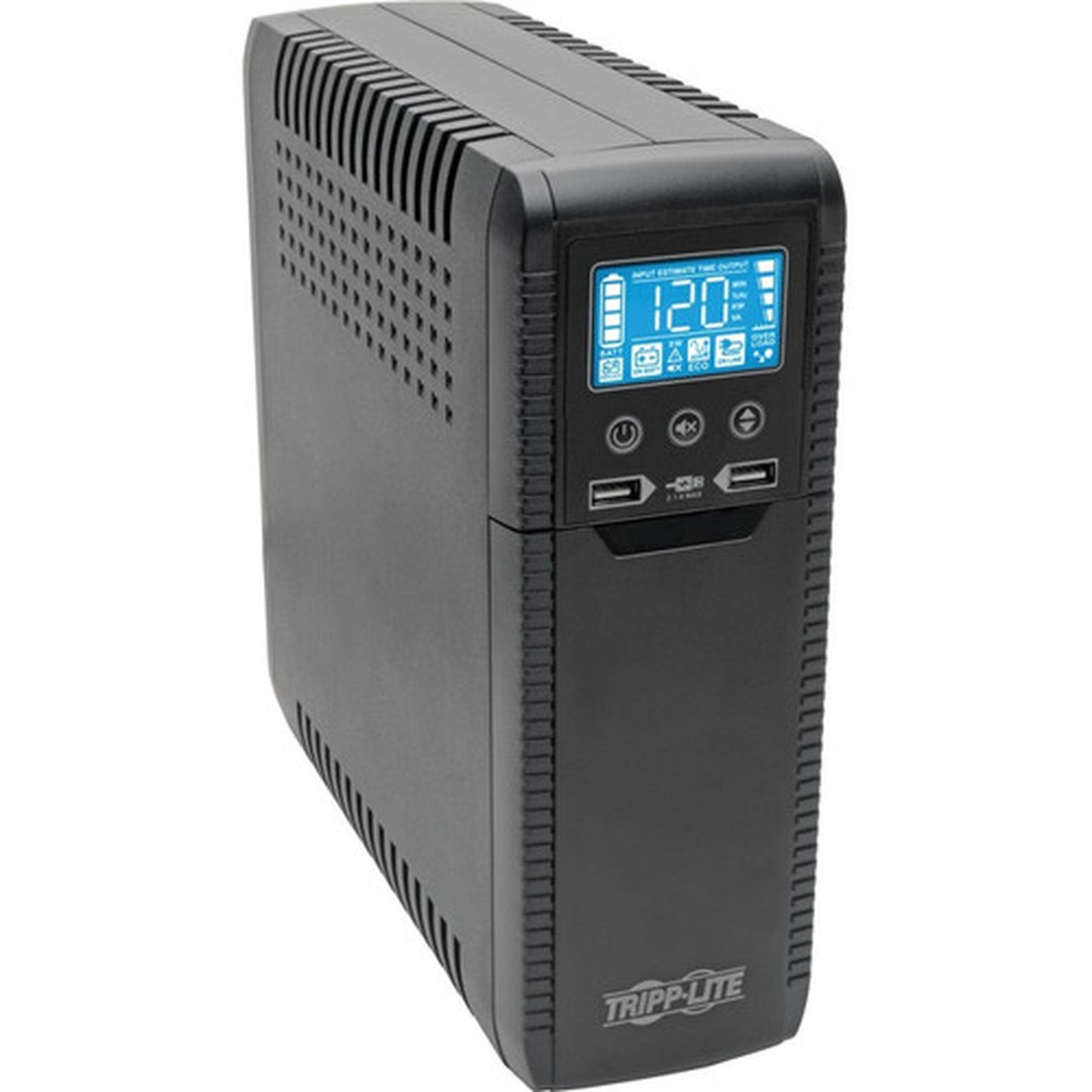 Tripp Lite ECO1500LCD 1440VA Tower UPS - 144 kVA900 W - 110 V AC 115 V AC 120 V AC - 3 Minute Stand-by Time - Tower - 10 x NEMA ECO1500LCD