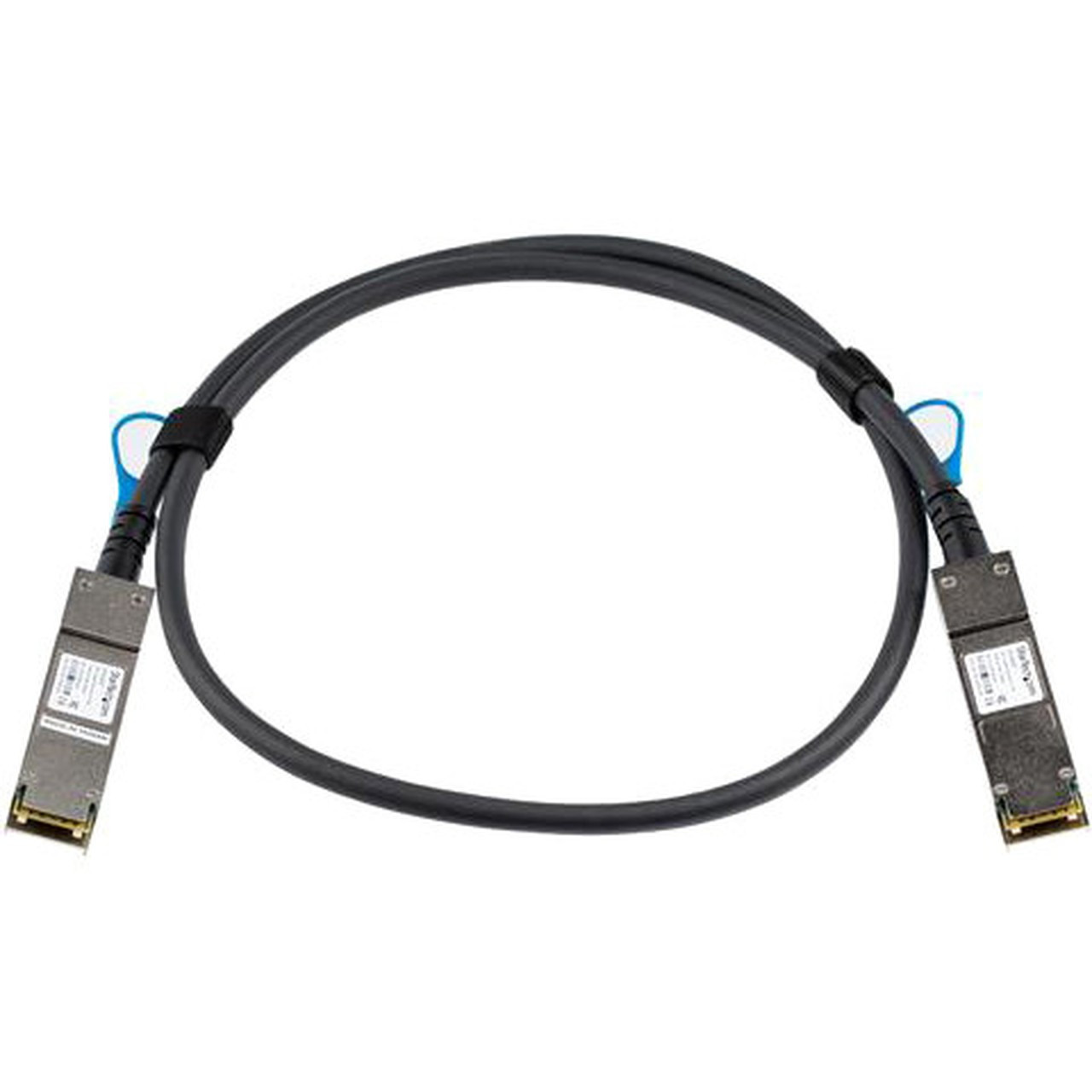 StarTechcom HP JG326A Compatible QSFP Direct-Attach Twinax Cable - 1 m 33 ft - 40 Gbps - Passive DAC Copper Cable - RJ45 Cable - JG326AST