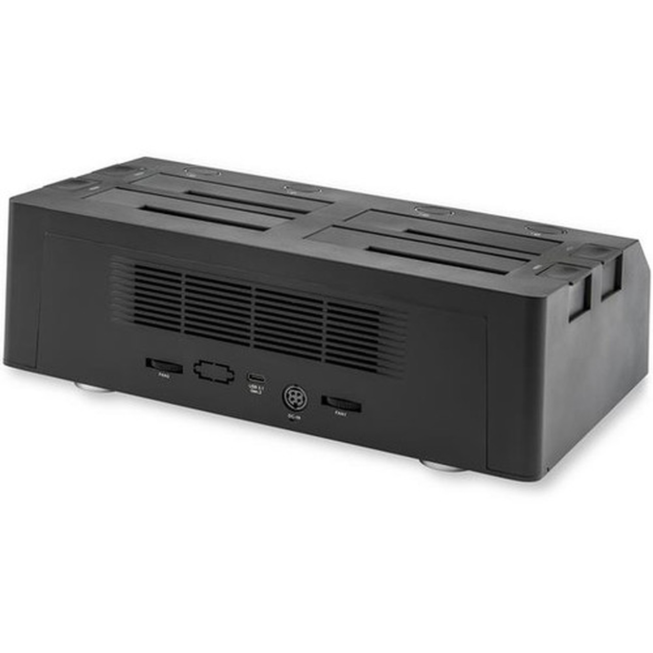 StarTechcom 4 Bay SATA HDD Docking Station - For 25  35in SSD  HDDs - USB 31 10Gbps - USB-C  USB-A - Hard Drive Docking - to SDOCK4U313
