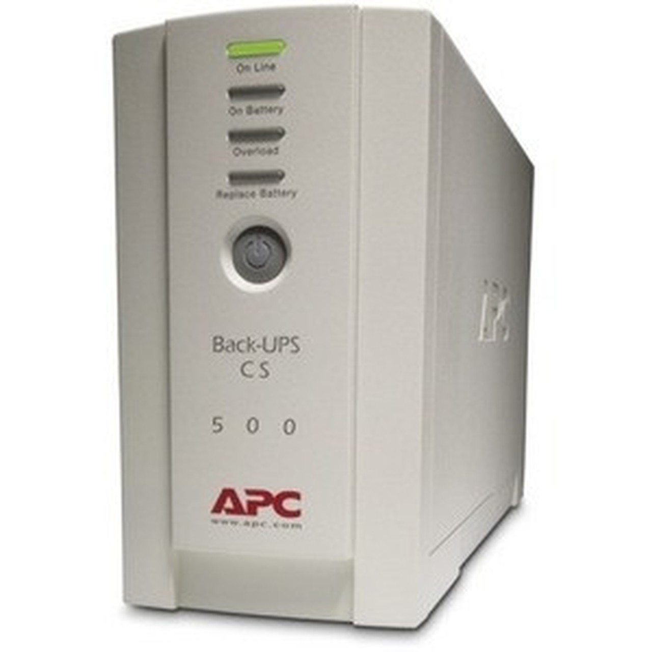 APC Back-UPS CS 500 - 500VA300W - 24 Minute Full Load - 3 x IEC 320-C13 1 x IEC 320-C13 - BatterySurge-protected 2 BK500EI