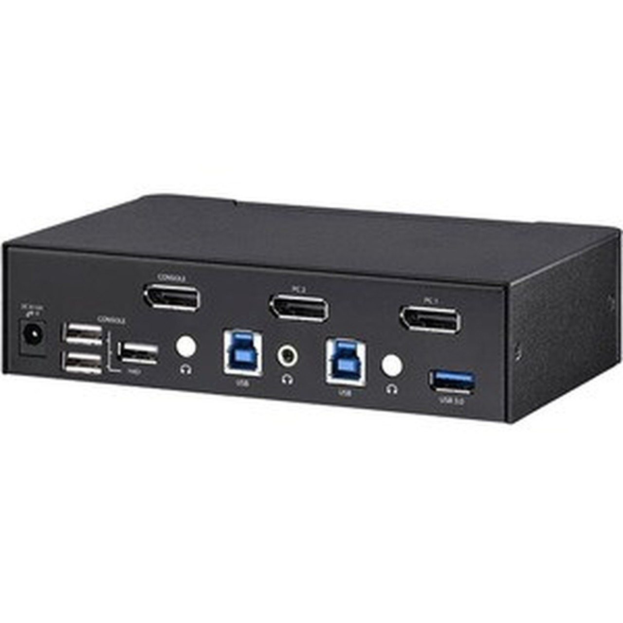 StarTechcom 2-Port DisplayPort KVM Switch - 4K 60Hz - DisplayPort 12 KVM Switch SV231DPU34K - TAA compliant DisplayPort KVM switch SV231DPU34K