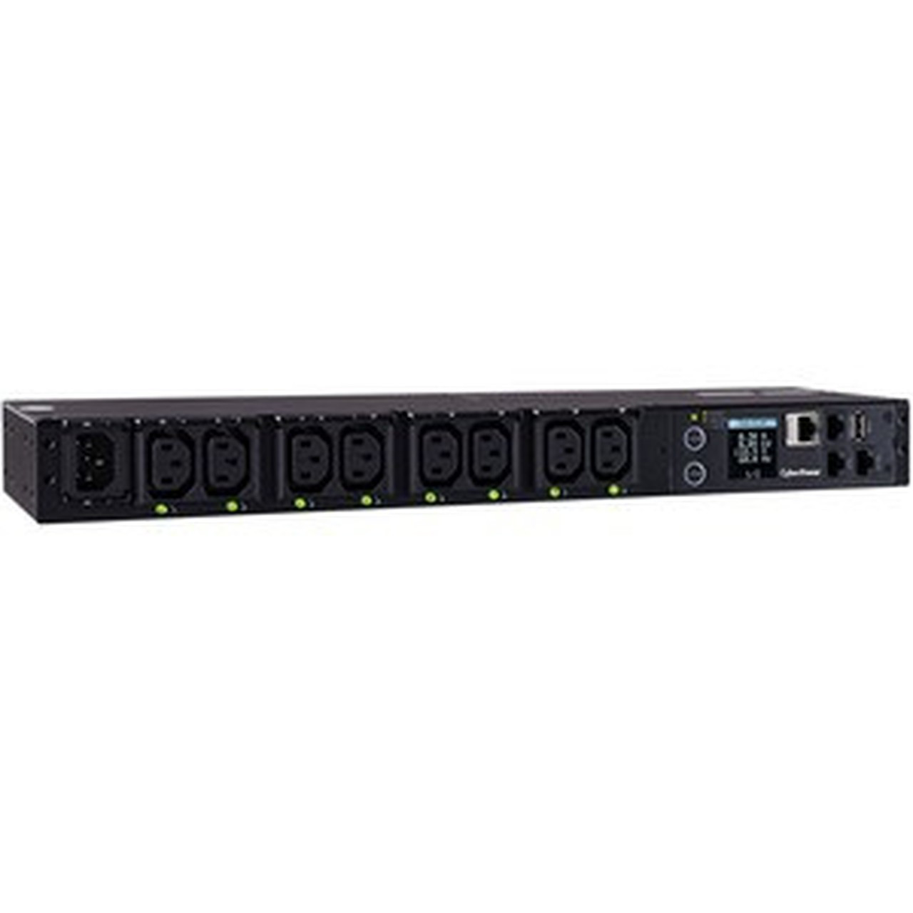 CyberPower PDU41004 8-Outlet PDU - Switched - IEC 60320 C14 - 8 x IEC 60320 C13 - 120 V AC 230 V AC - Network RJ-45 - 1U - - Rack - PDU41004
