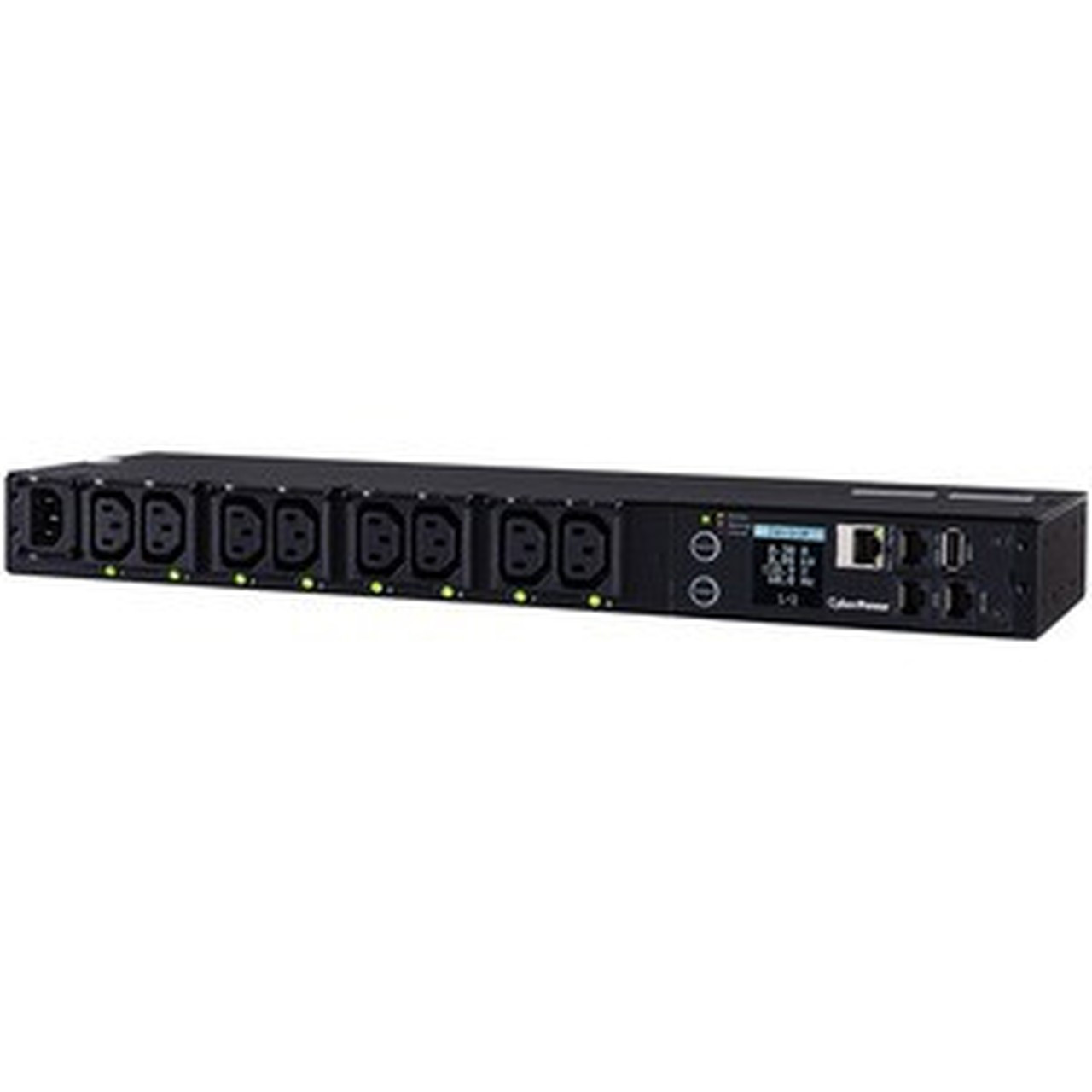 CyberPower PDU41004 8-Outlet PDU - Switched - IEC 60320 C14 - 8 x IEC 60320 C13 - 120 V AC 230 V AC - Network RJ-45 - 1U - - Rack - PDU41004