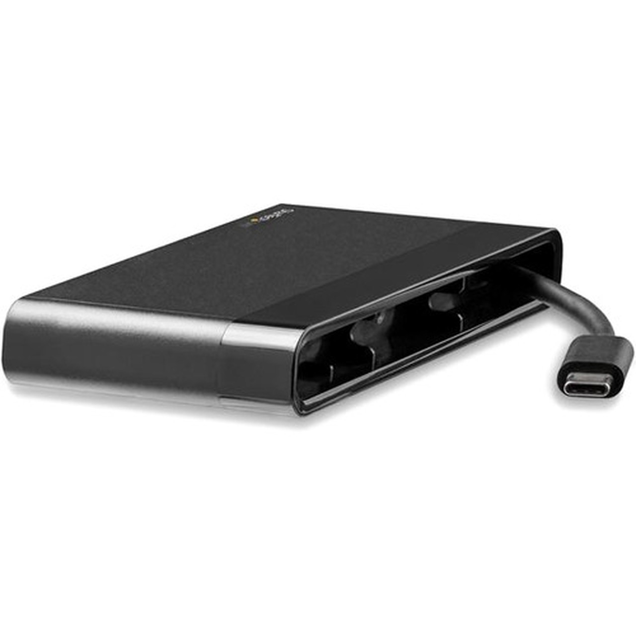 StarTechcom USB C Multiport Adapter with HDMI and VGA - Mac  Windows  Chrome - 4K - 1x USB-A Port - GbE - USB-C Adapter - Hideaway DKT30CHVCM