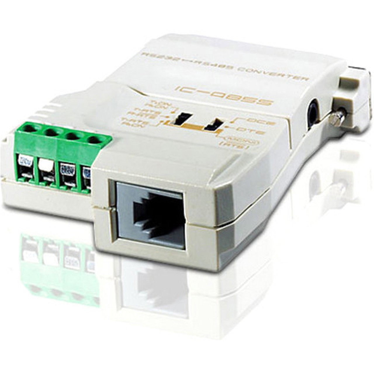 ATEN IC485S Media Converter - 2 Ports - 3937 ft IC485S