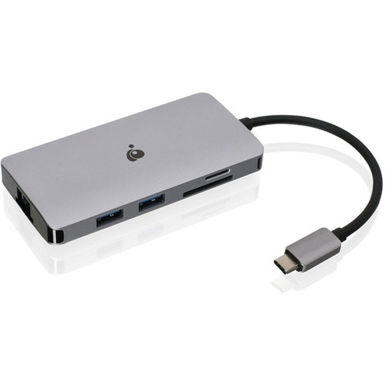 IOGEAR USB-C Travel Dock with Power Delivery 30 - for NotebookTablet PC - 100 W - USB 31 Type C - 4 x USB Ports - 3 x USB 30 - - - GUD3C06