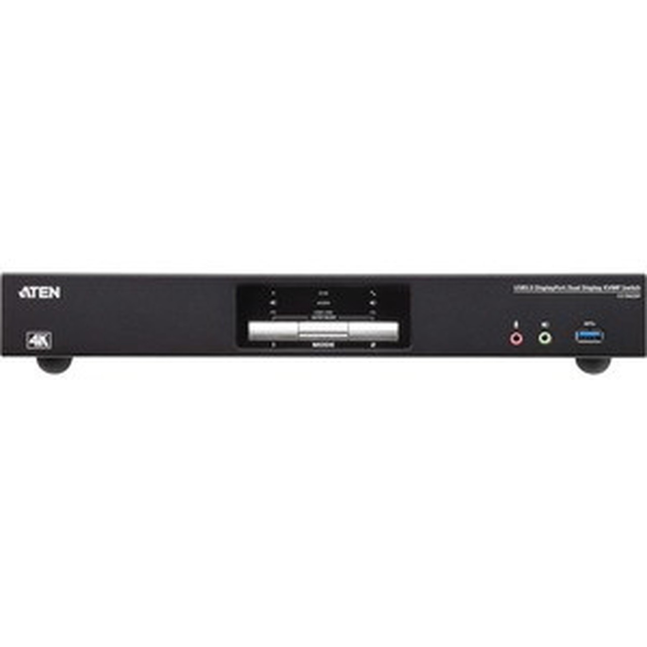 ATEN 2-Port USB 30 4K DisplayPort Dual Display KVMP Switch - 2 Computers - 1 Local Users - 4096 x 2160 - 1 x Network RJ-45 - 6 CS1942DP