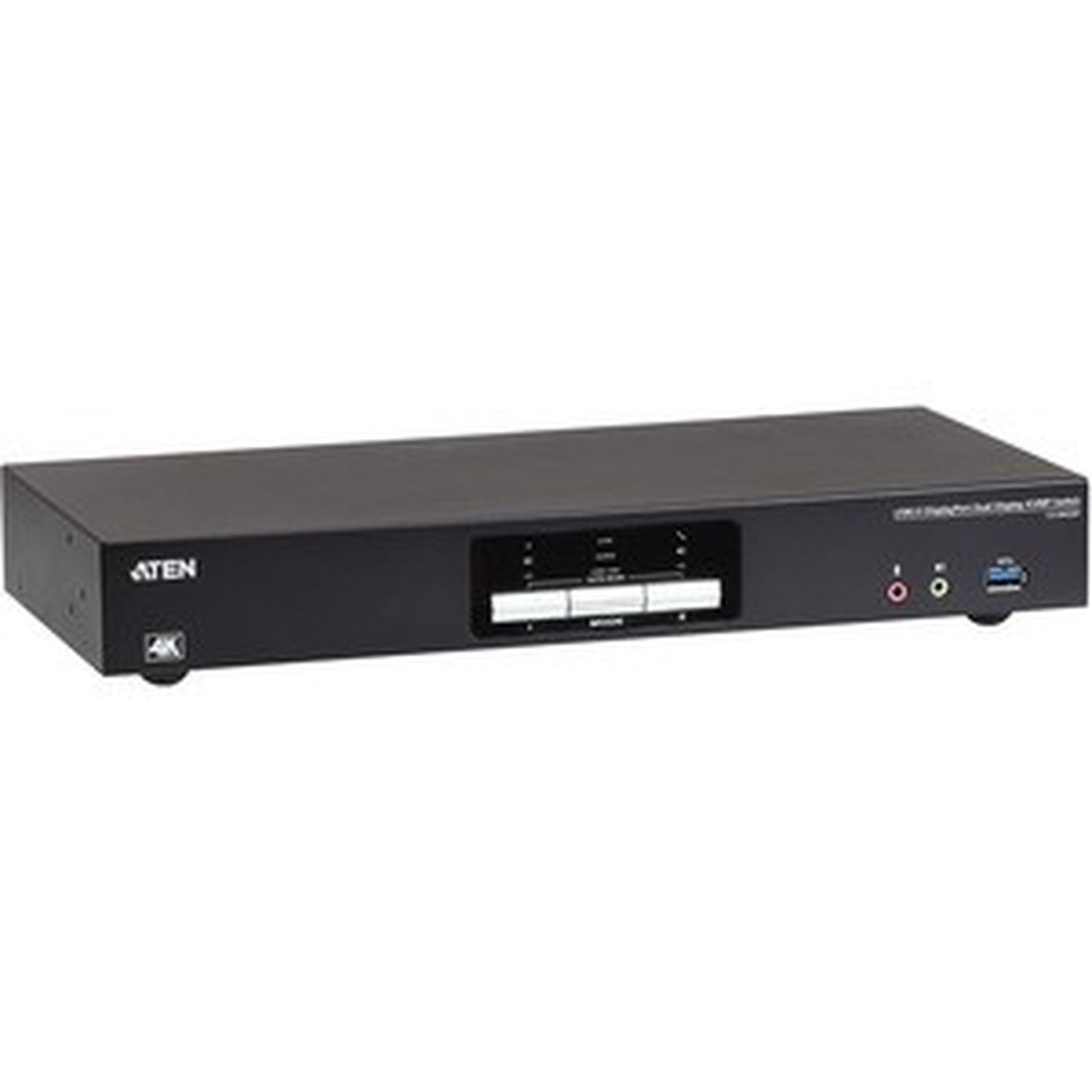 ATEN 2-Port USB 30 4K DisplayPort Dual Display KVMP Switch - 2 Computers - 1 Local Users - 4096 x 2160 - 1 x Network RJ-45 - 6 CS1942DP