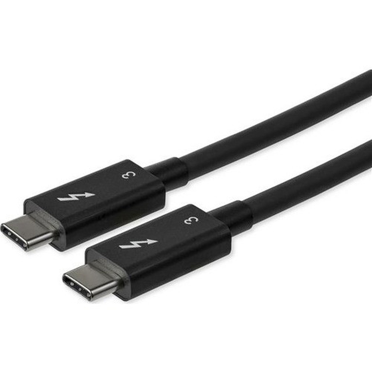 StarTechcom 08m27ft Thunderbolt 3 to Thunderbolt 3 Cable - 40Gbps - Certified TB3 - USB C Compatible - Active - 100W PD - 3 to 3 - TBLT34MM80CM