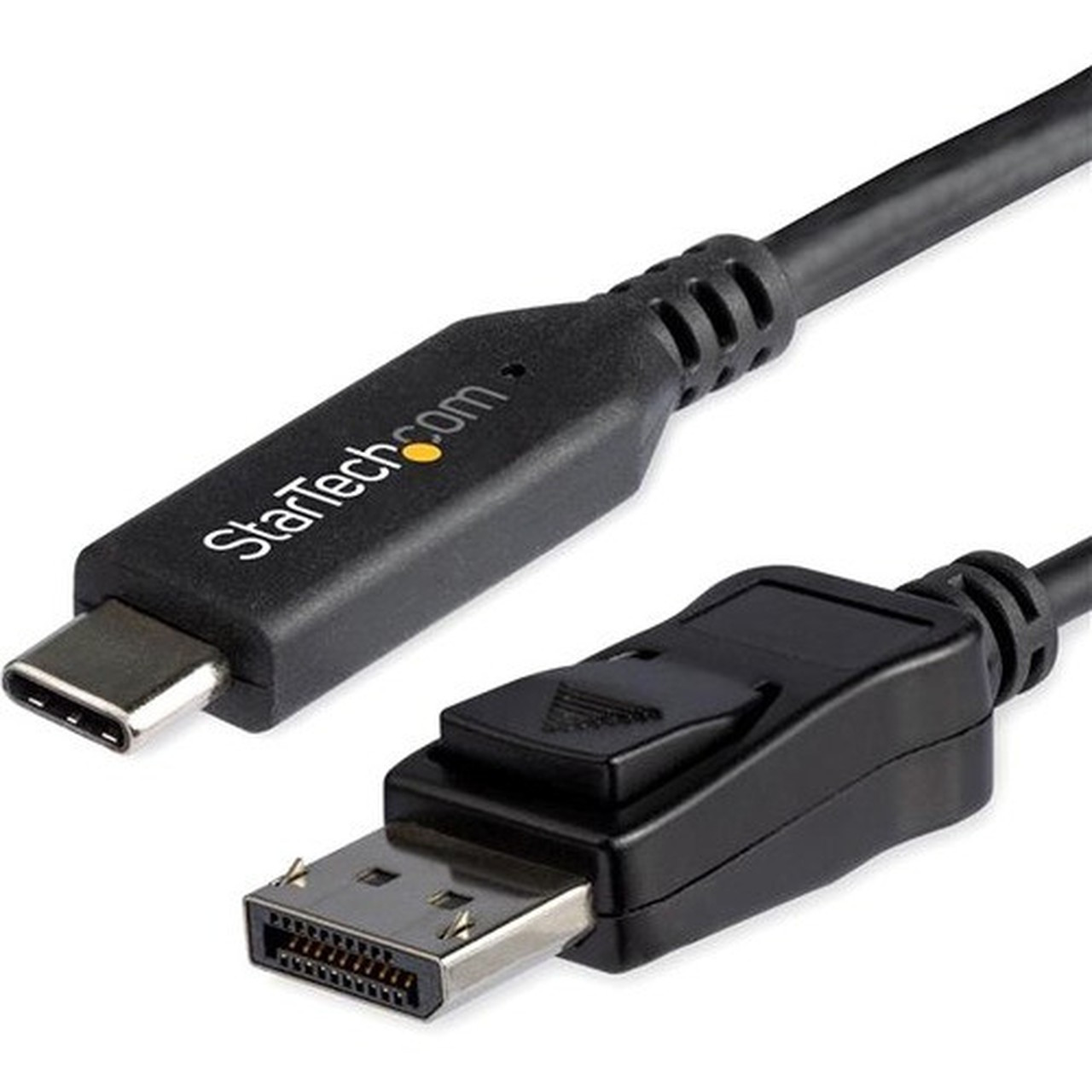 StarTechcom 6 ft 18 m - USB C to DisplayPort 14 Cable - 8K - HBR3 - Thunderbolt 3 Compatible - USB C Adapter and Cable in One - CDP2DP146B